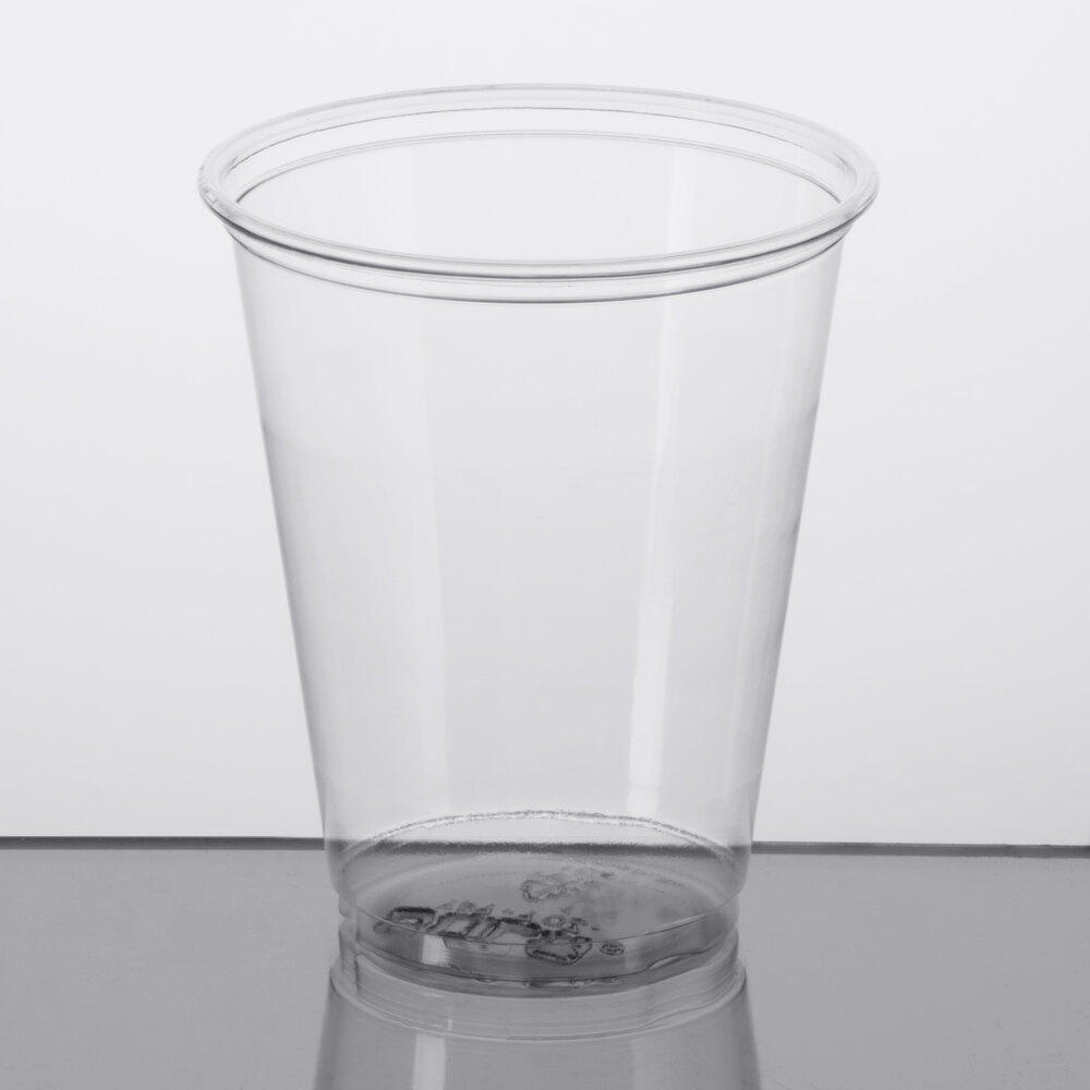 Solo Ultra Clear™ TP7 7 oz. Clear PET Plastic Cold Cup - 1,000/Case