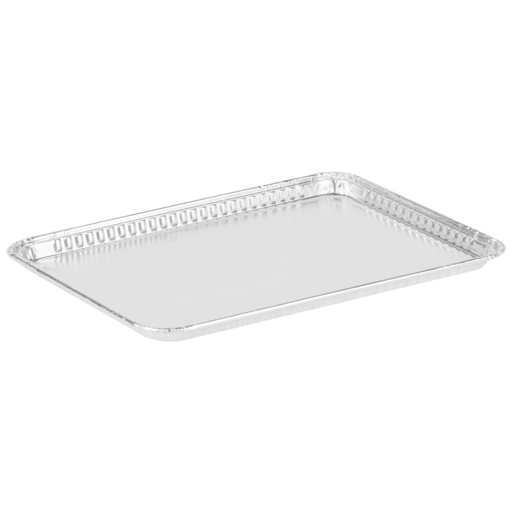 Durable Packaging 7000-45 16 1/2" x 11 5/8" Foil Cake Pan - 100/Case