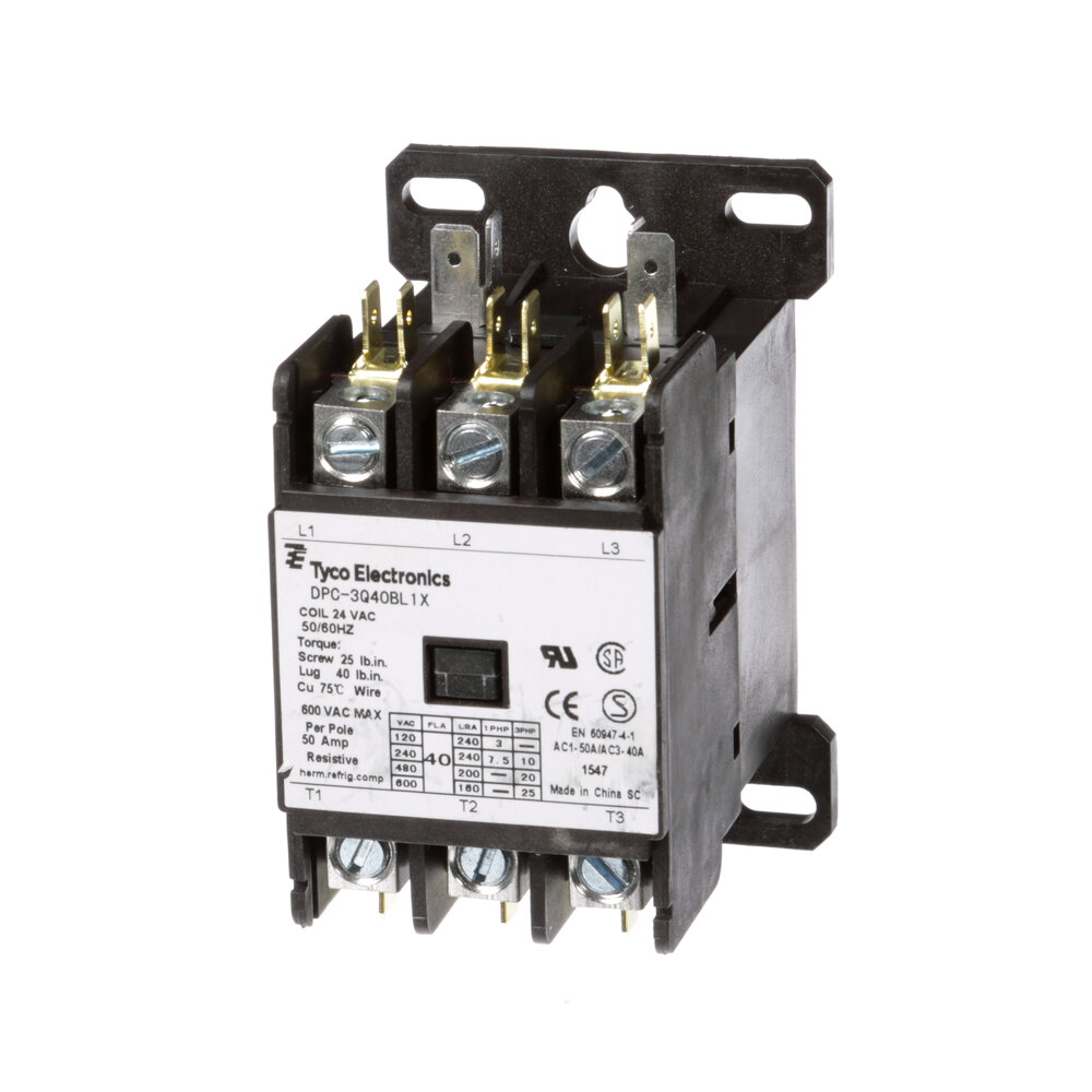 Pitco® 60157202 Contactor 3p 24v 50amp