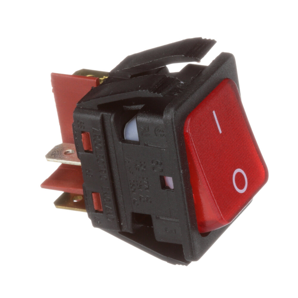 Pitco® 60142401 Switch,Rocker 2Pdt W/Lamp 120V Red