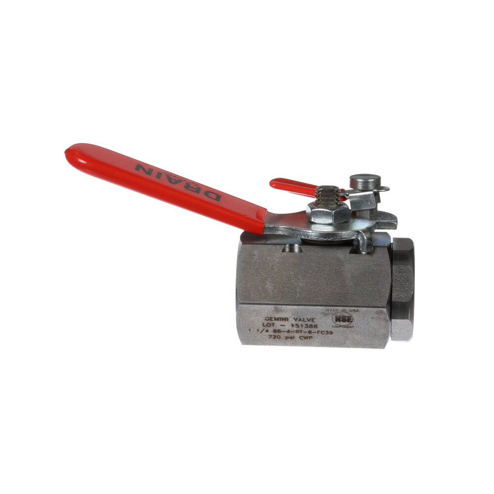 Frymaster 8064145 Valve, 1-1/4" W/Lock Pin