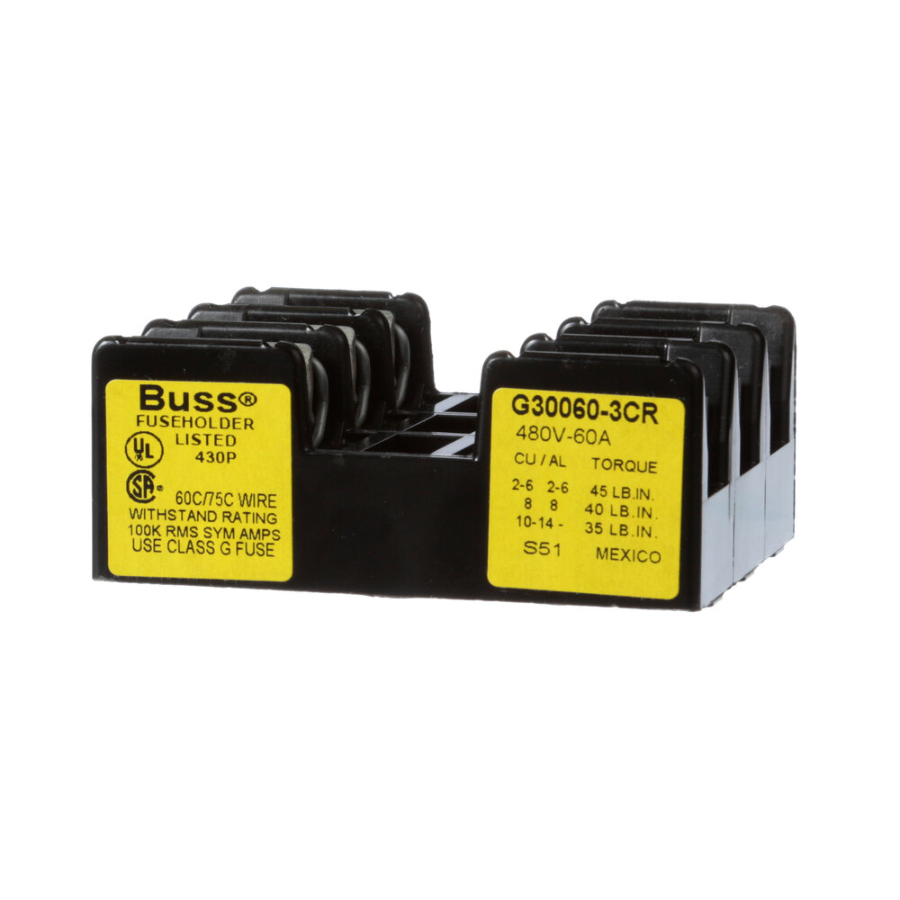 Frymaster 8070501 Fuse Block, Buss #2968, 3 Pol