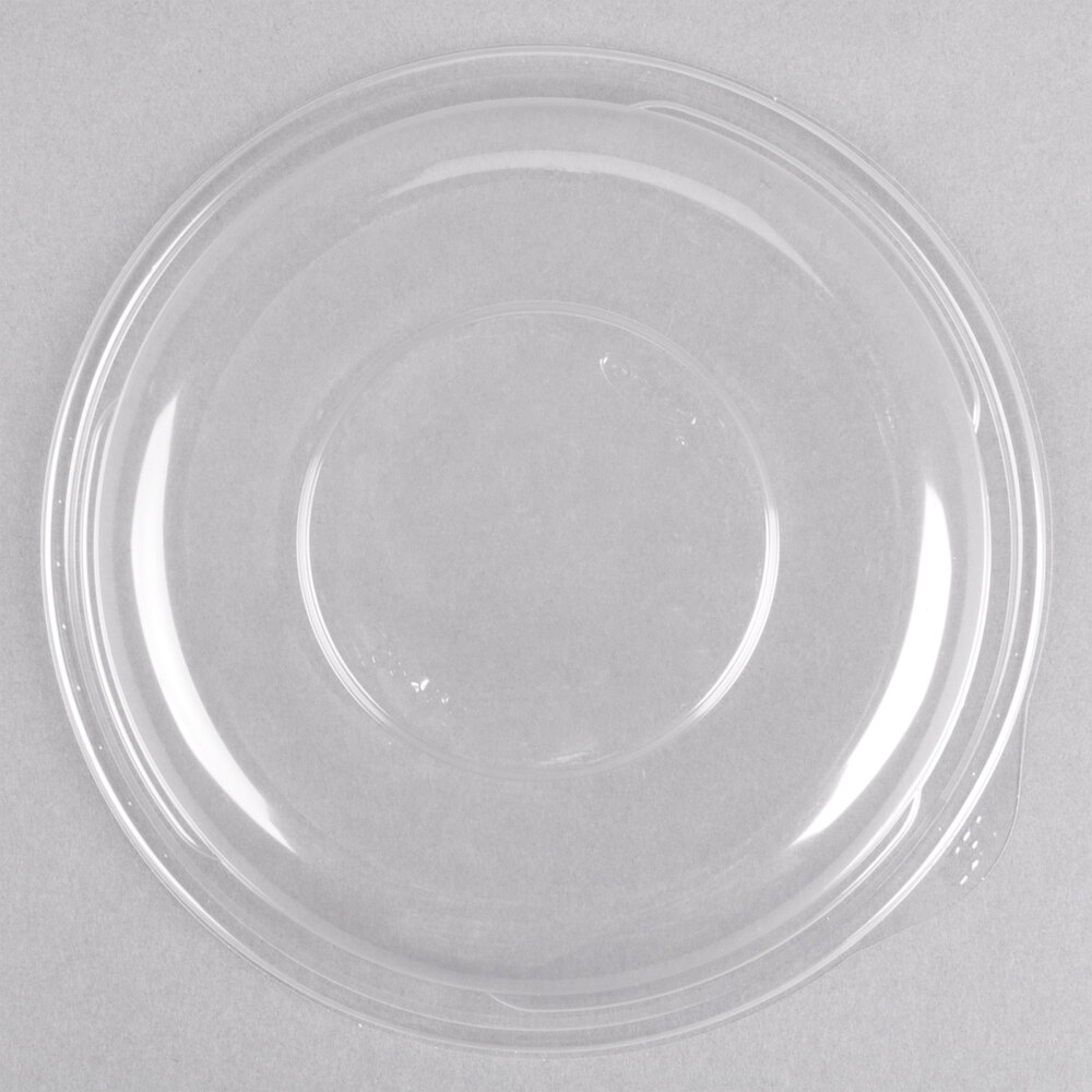 Dart C64BDL Clear Plastic Dome Lid for PresentaBowl Clear Plastic Bowl - 63/Pack
