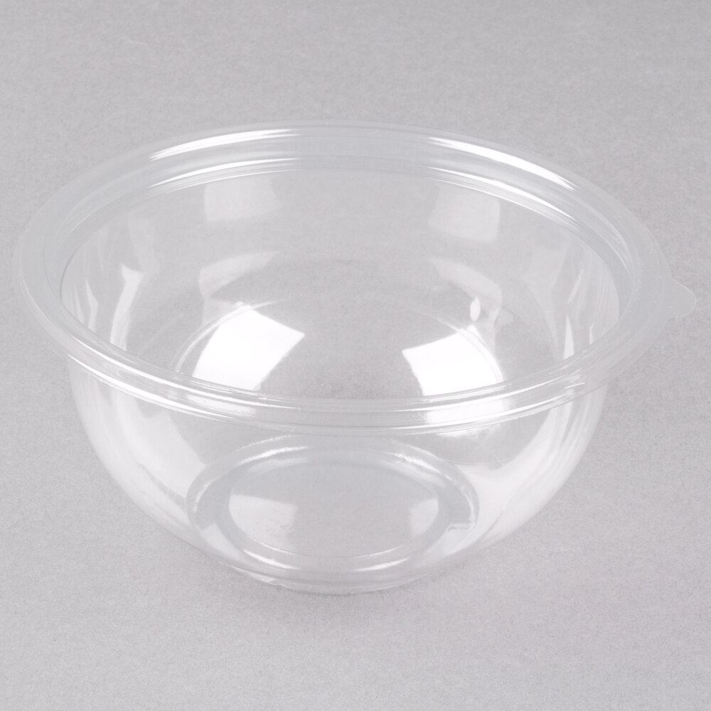 Sabert 12016A500 FreshPack 16 oz. Clear PET Round Bowl - 500/Case