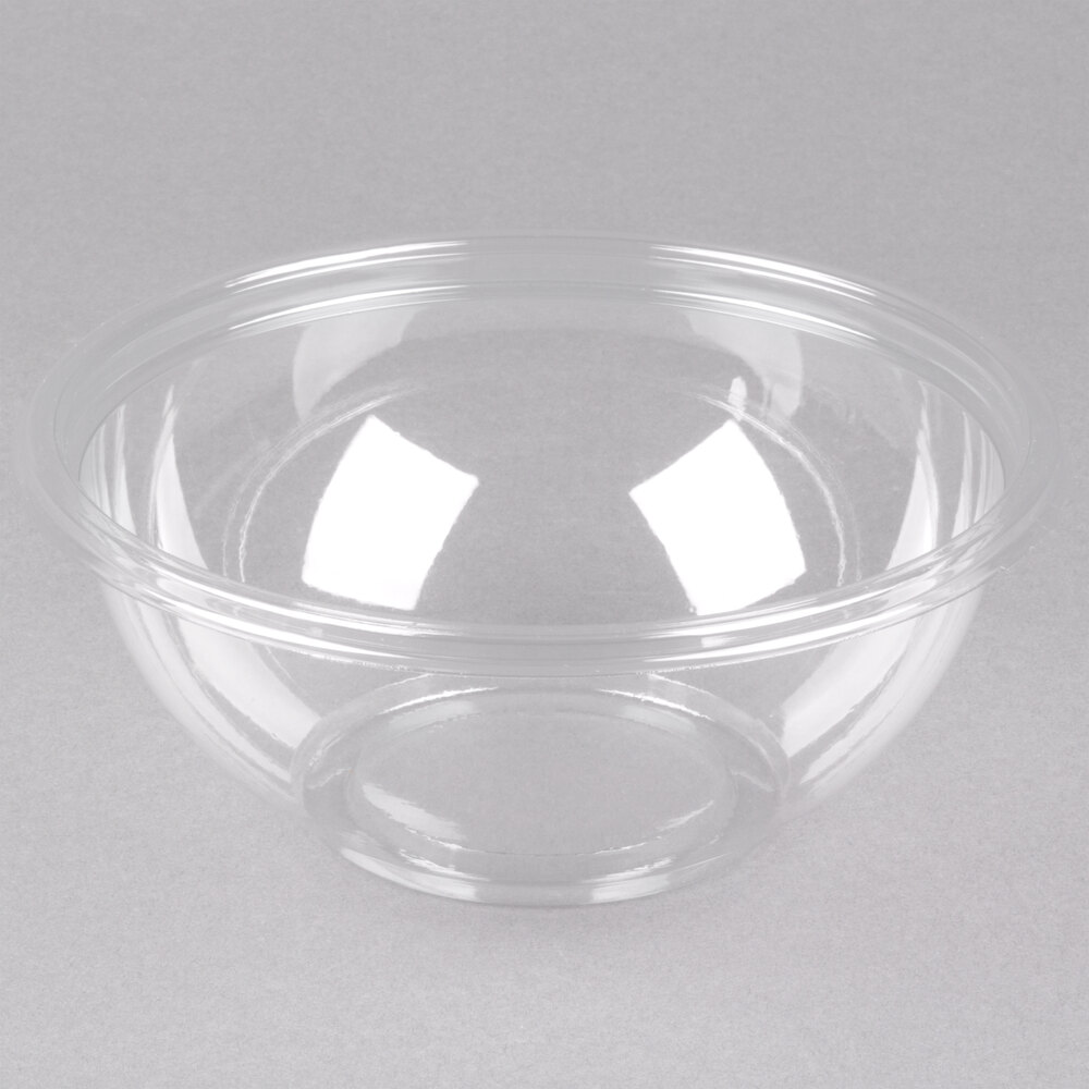 Sabert 12032T300 FreshPack 32 oz. Clear PET Round Bowl - 300/Case