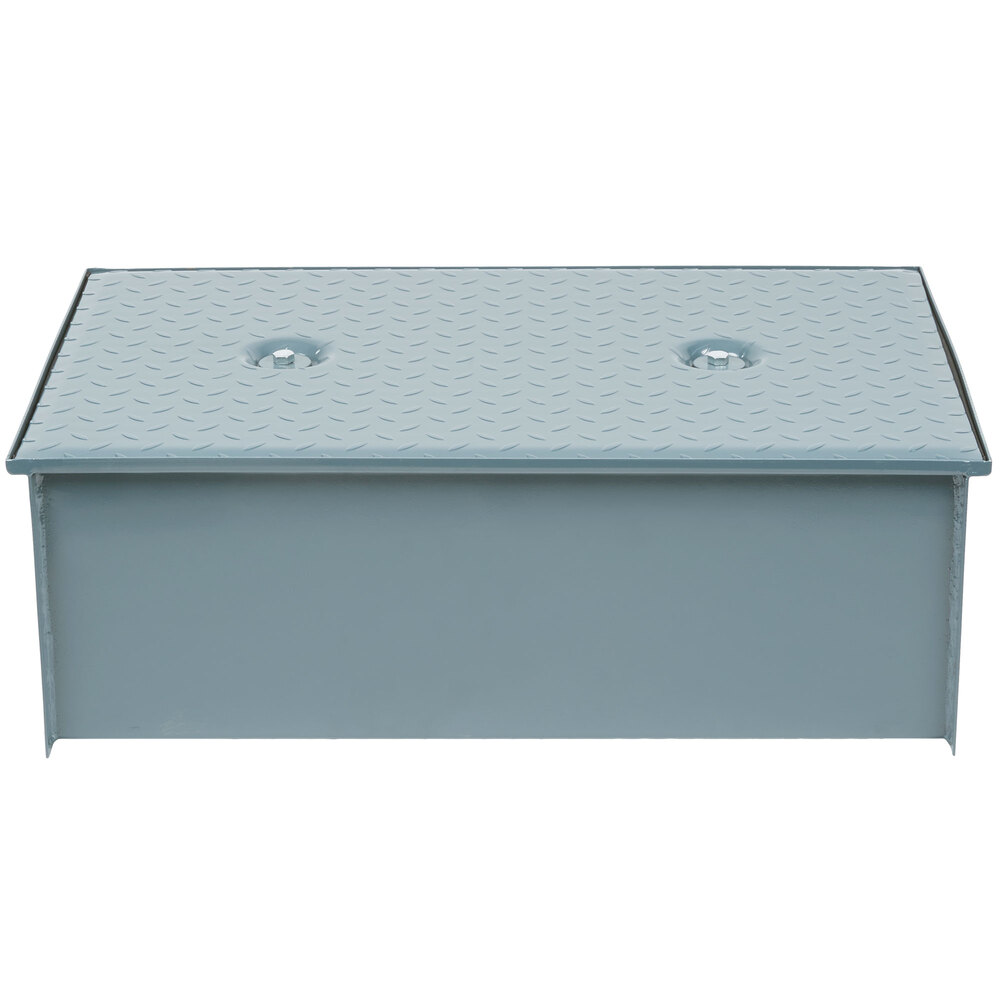 Watts WD-20-L-THD 40 lb. Low-Profile Grease Trap with Threaded Connections