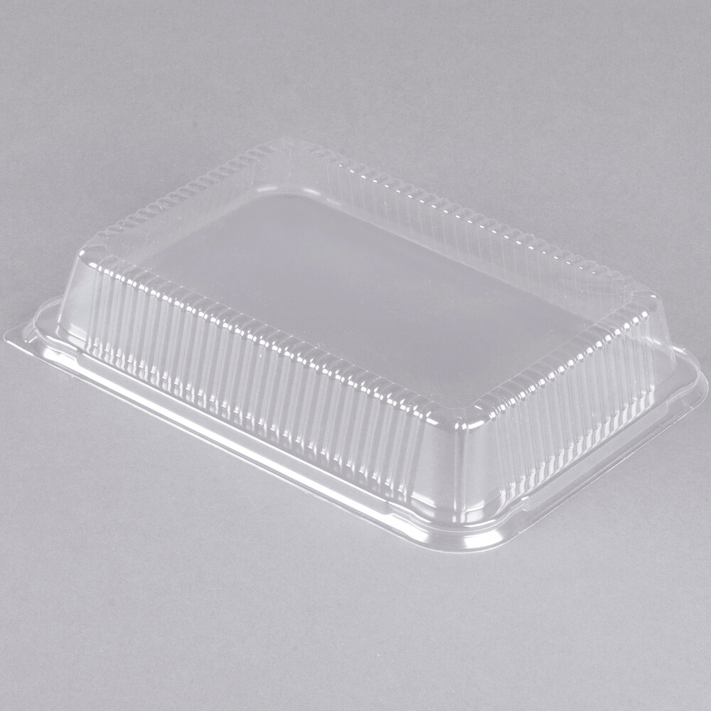 Durable Packaging P4700-250 Clear Dome Lid for 13" x 9" Foil Cake Pan - 250/Case