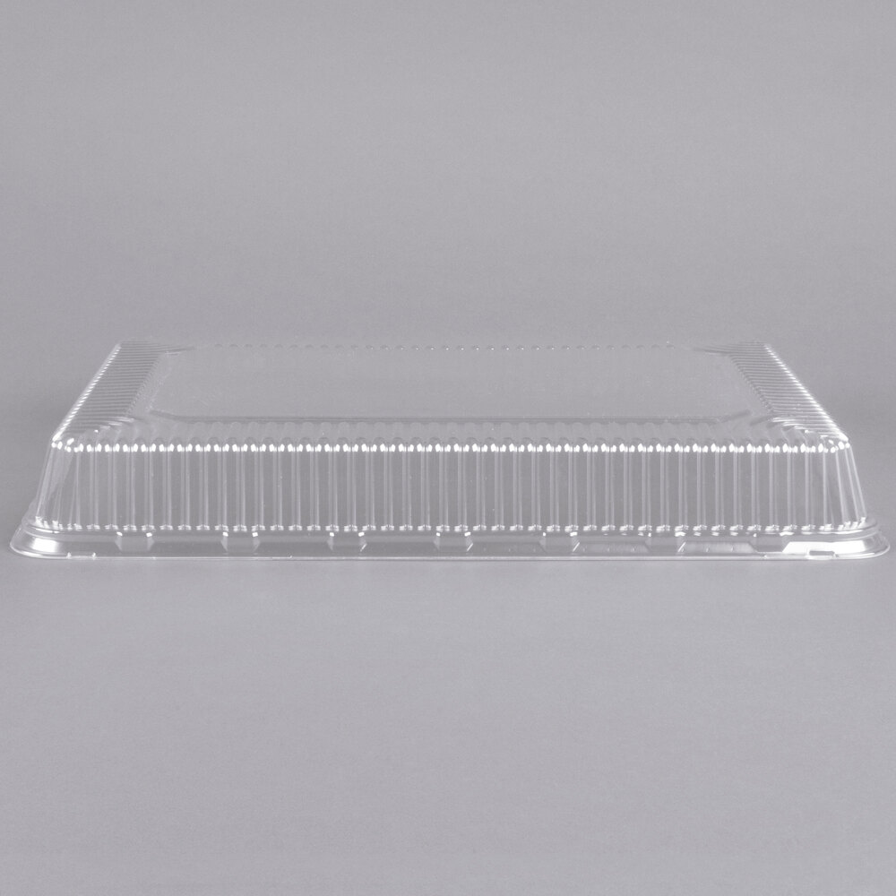 1/2 Sheet Cake Plastic Dome Cover - 25/Pack