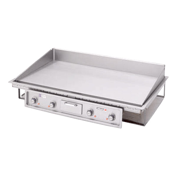Wells 5G-G246-208 Drop-In 49" Countertop Electric Griddle - 208V, 21500W