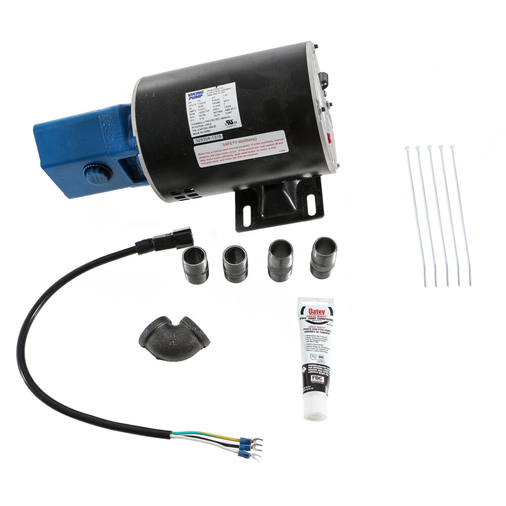 Pitco® 60143511-CL Pump/Motor Assembly 115/230v 8gpm