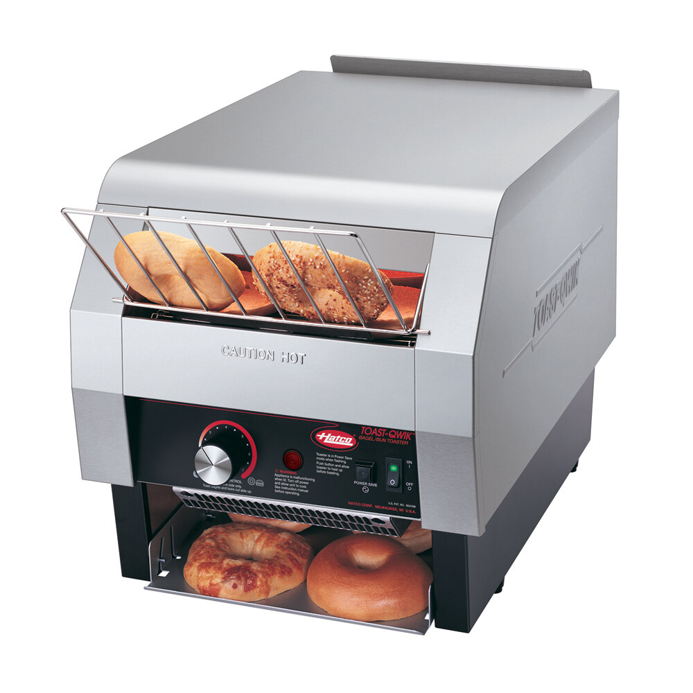 Hatco TQ-800BA Toast Qwik One Side Conveyor Toaster - 2" Opening, 208V