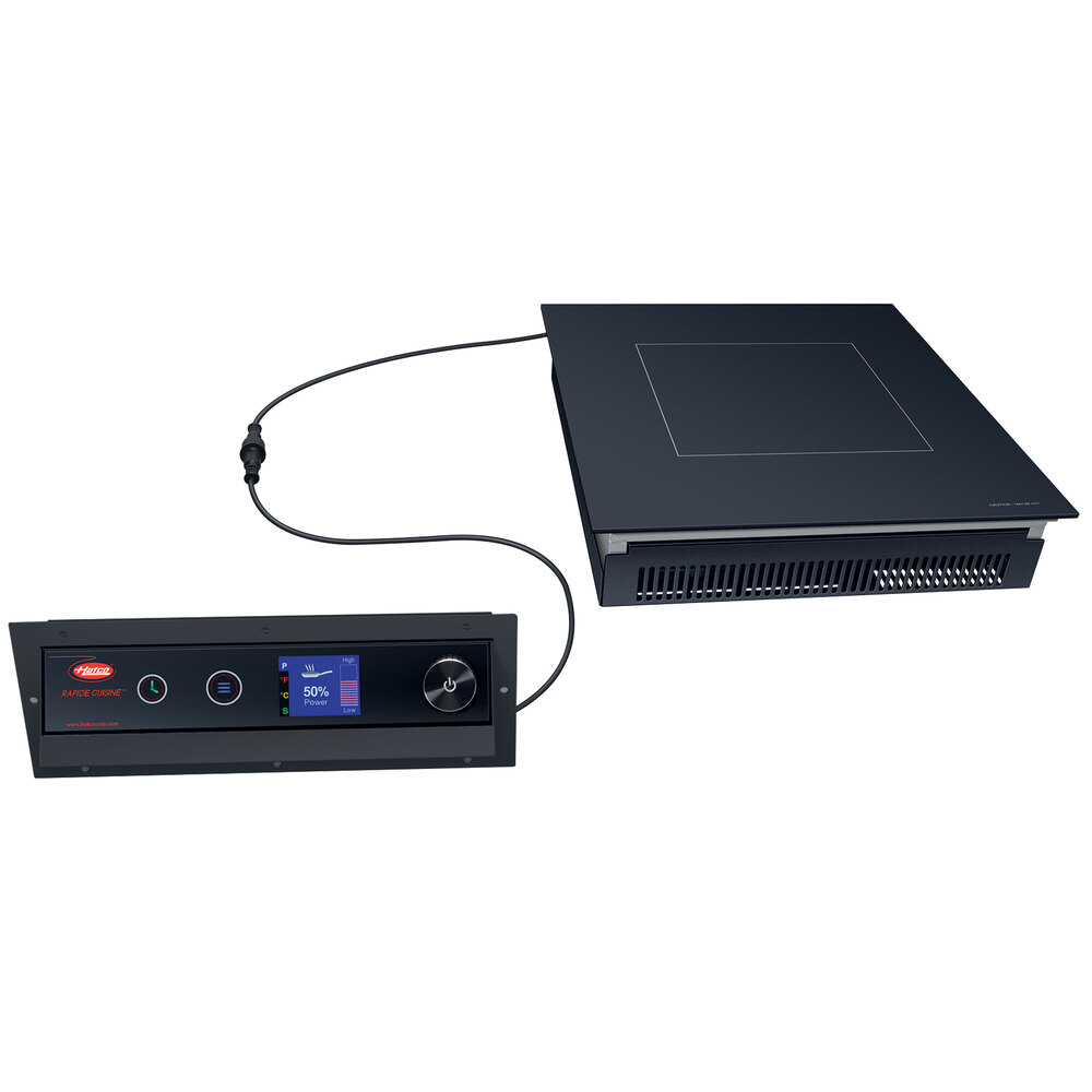 Hatco IRNG-PB1-14 Rapide Cuisine Black Built-In Induction Range / Cooker - 120V, 1440W