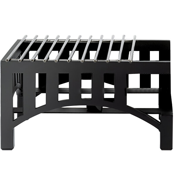 Cal-Mil 1363-13 Black Steel Mission Style 14" x 12" Butane Stove Frame