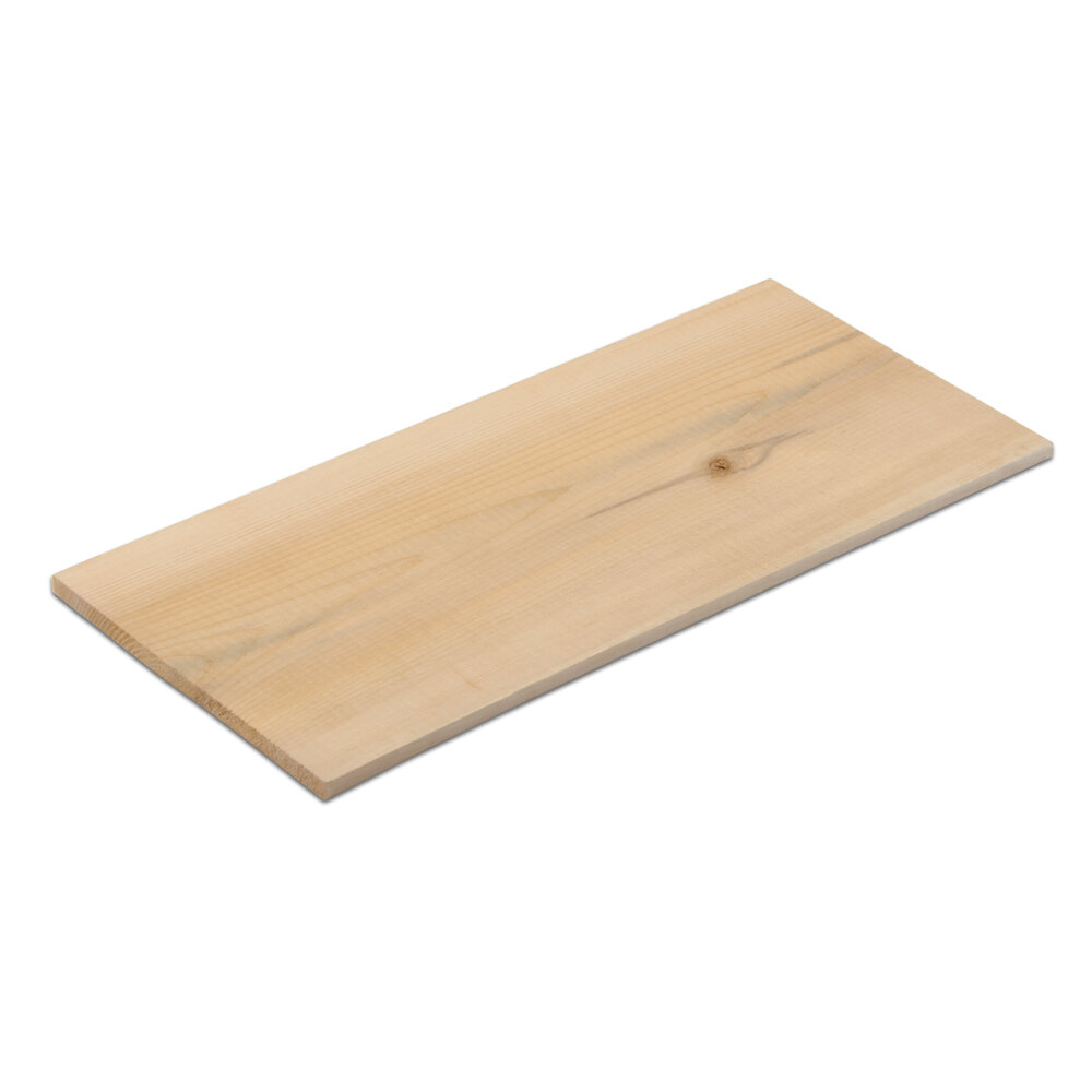 American Metalcraft CWP 11 1/4" x 5 1/2" Cedar Wood Grilling Plank - 12/Pack