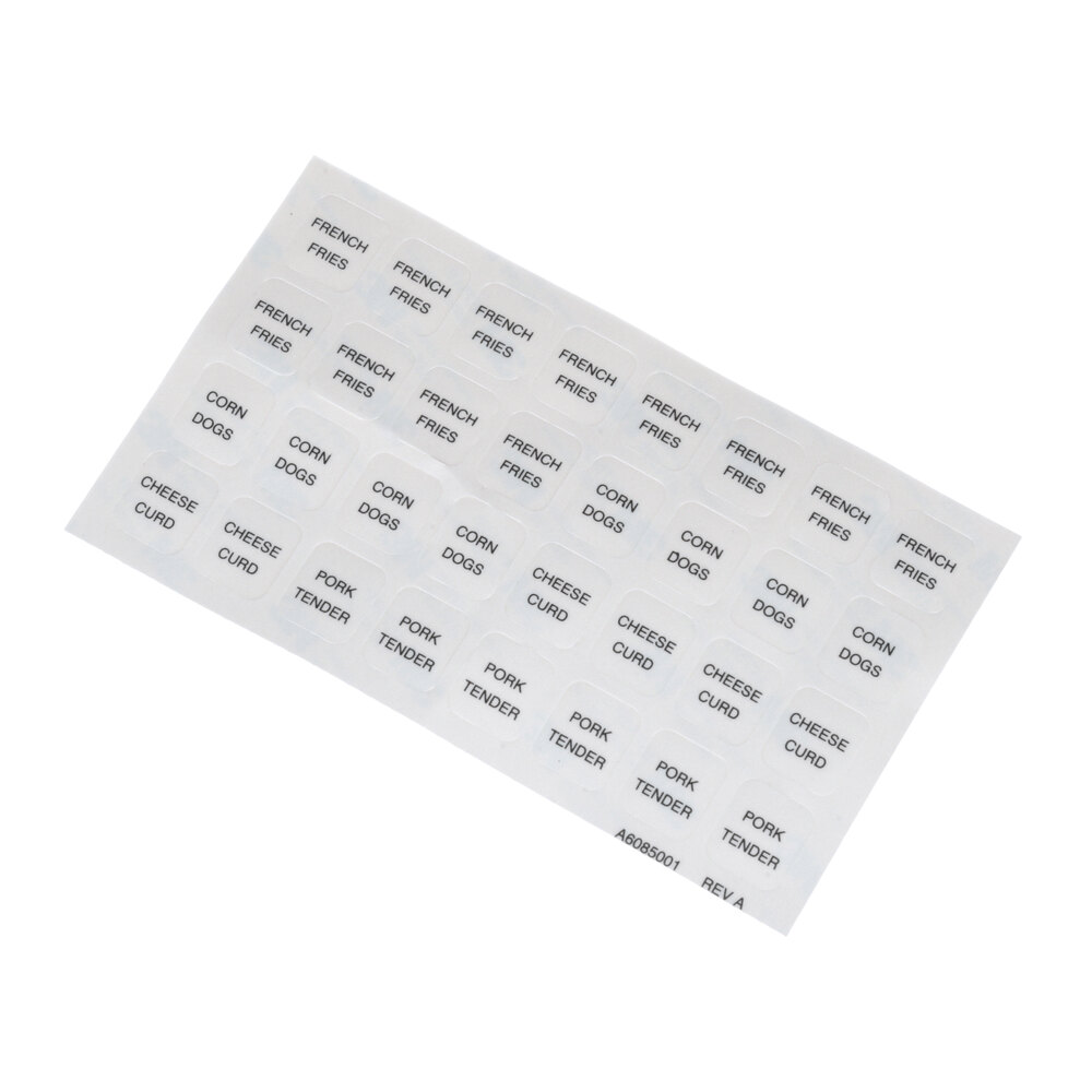 Pitco® A6085001 Lbl,Culvers Lh