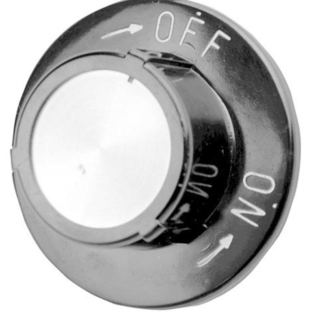 AllPoints 221172 2 1/2" Broiler / Grill / Hotplate Gas Valve Knob (Off, On)