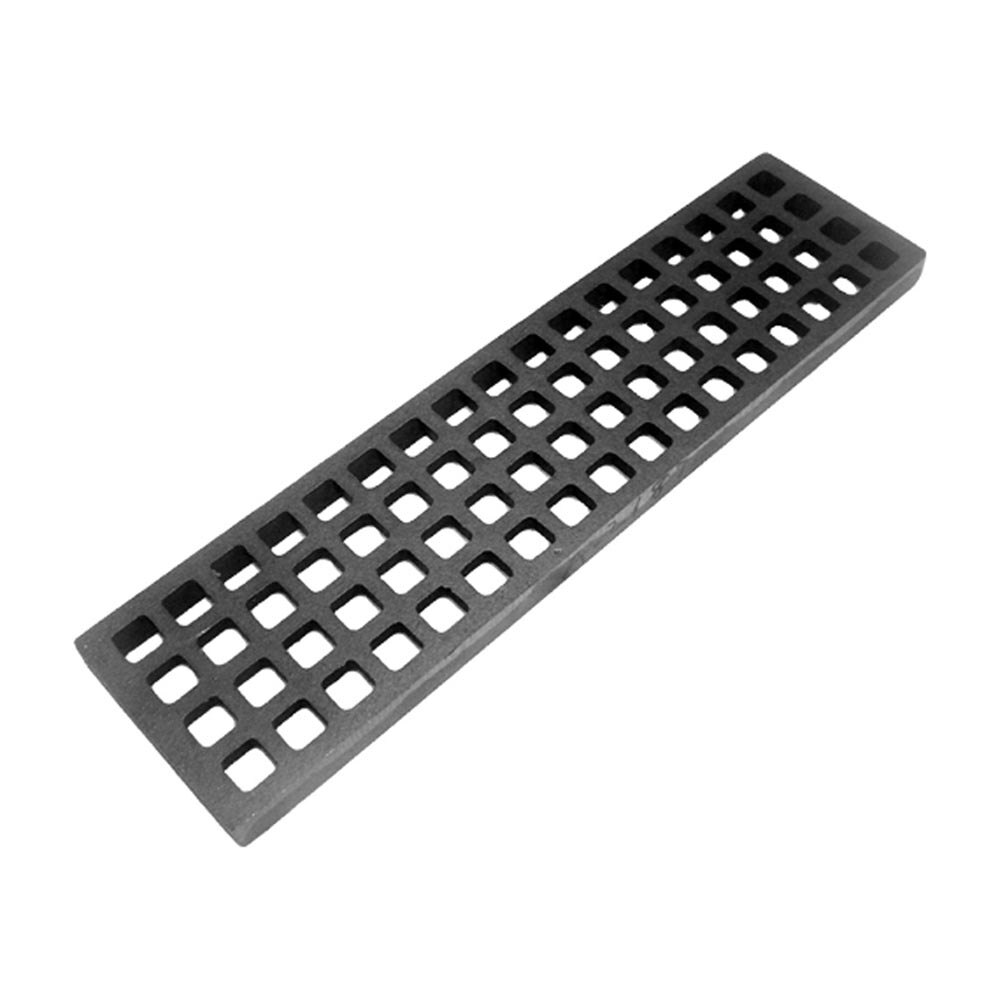 AllPoints 241087 20 15/16" x 5 3/16" Cast Iron Bottom Broiler Grate