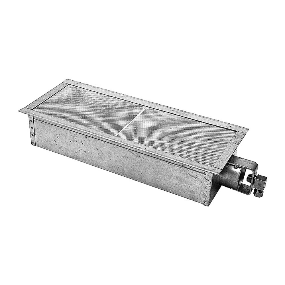 AllPoints 262227 30 3/4" x 7" Infrared Burner with #40 Natural Gas Orifice