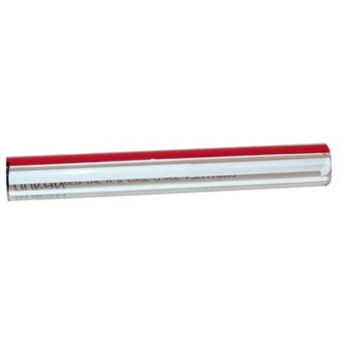 AllPoints 281465 Sight / Gauge Glass Tube; Red and White Stripes; 5/8" x 4 3/4"