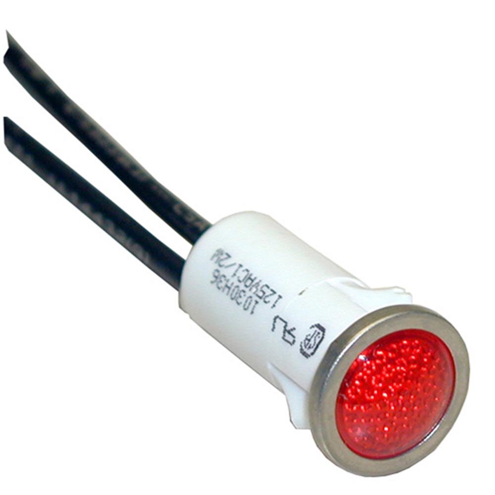 AllPoints 381078 Signal Light; 1/2"; Red; 125V