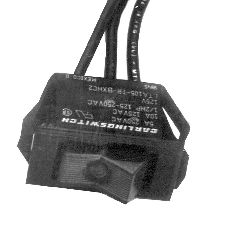AllPoints 421299 On/Off Lighted Rocker Switch - 10A/125V, 5A/250V