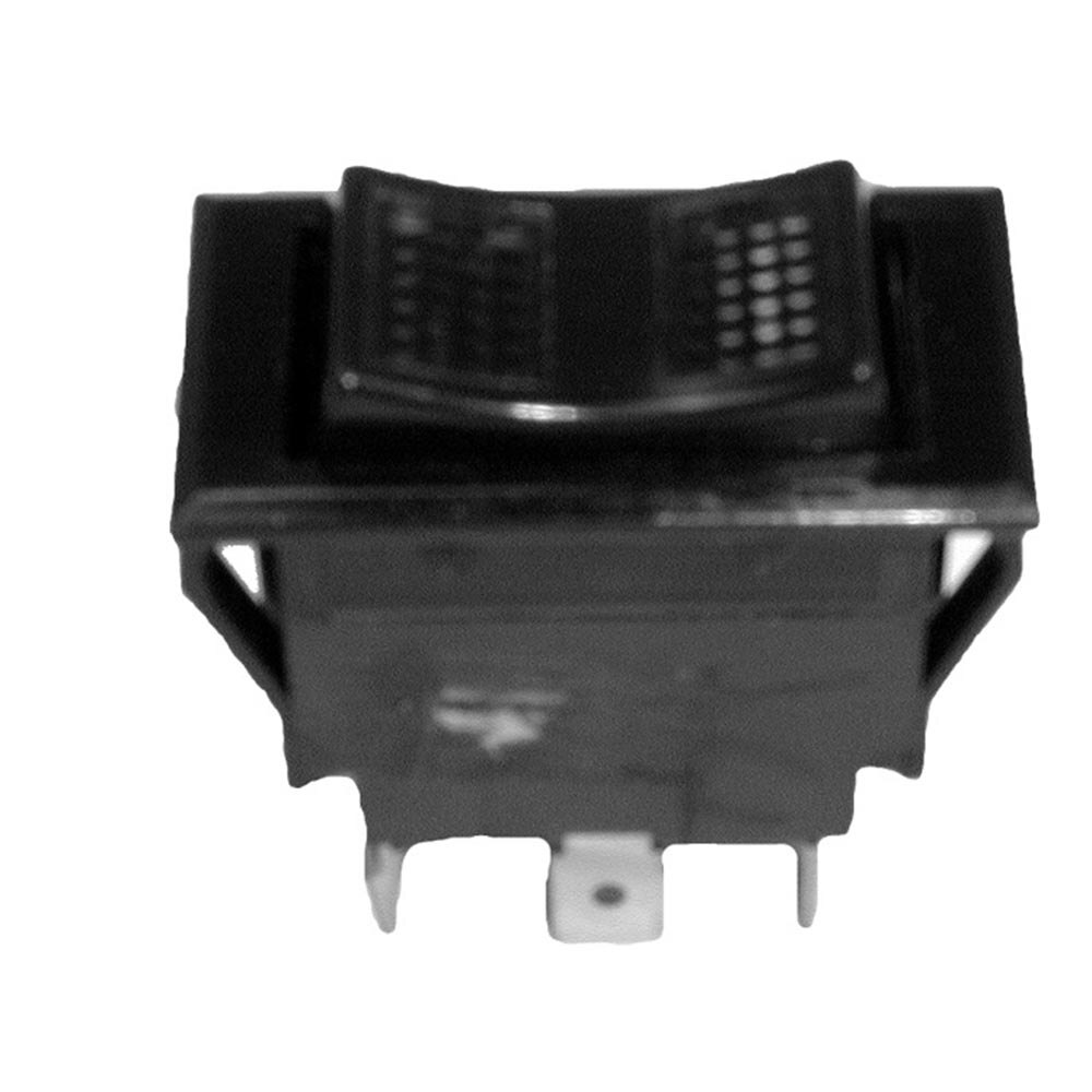 AllPoints 421304 On/Off/On Lighted Rocker Switch - 15A/125V, 10A/250V