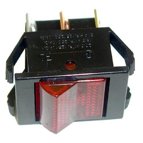 AllPoints 421431 On/Off Lighted Rocker Switch - 16A/250V, 20A/125V