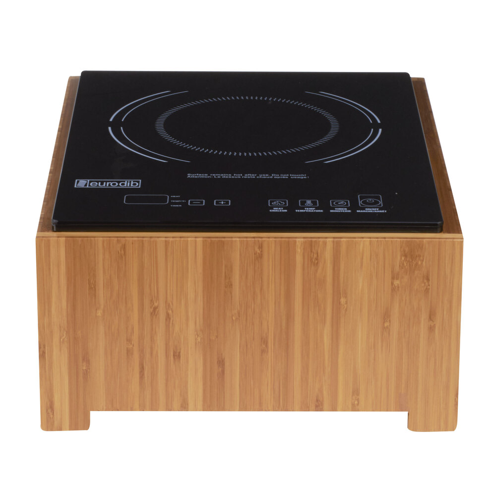 Cal-Mil 3633-60 Bamboo Countertop Induction Cooker - 120V, 1,800W