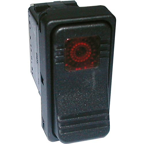 AllPoints 421732 On/Off Lighted Rocker Switch - 20A/125V, 10A/250V