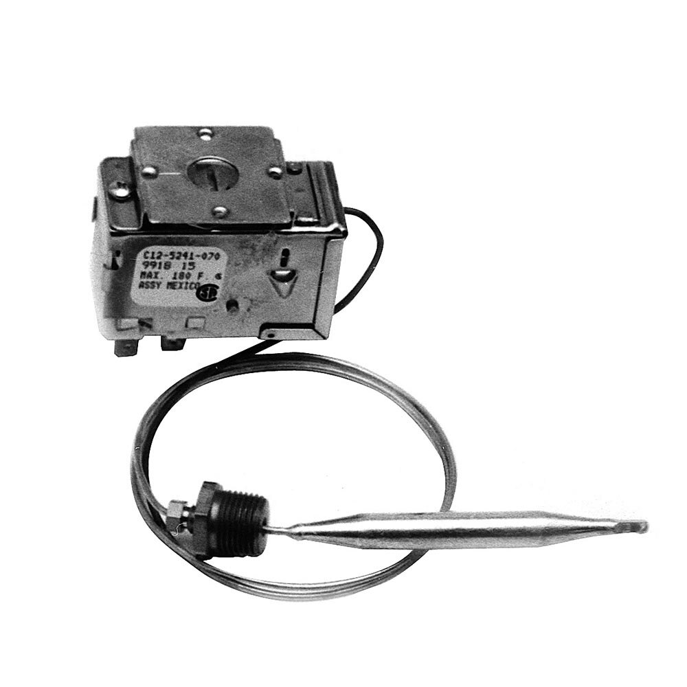 AllPoints 461083 Dishwasher Rinse Thermostat; Type C12; Temperature 165 - 195 Degrees Fahrenheit; 24" Capillary