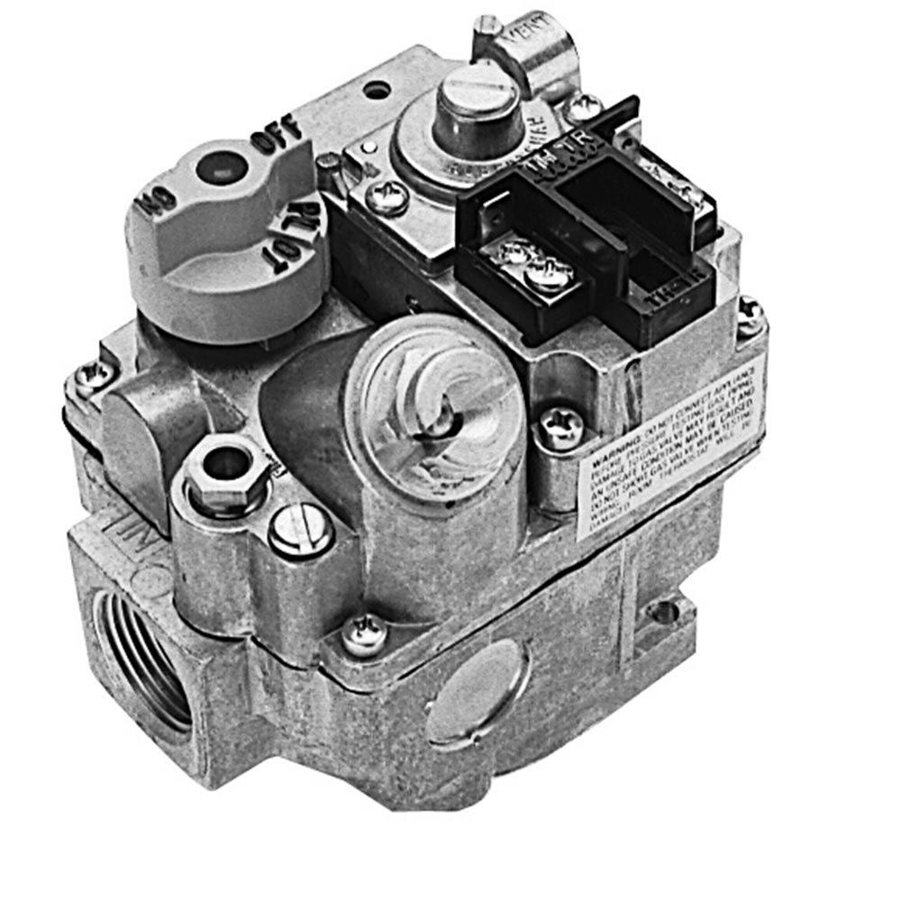 AllPoints 541028 Type BMSER Gas Safety Valve; Natural Gas; 1/2" Gas In / Out; 1/4" Pilot Out; 24VAC or 12VDC Actuator
