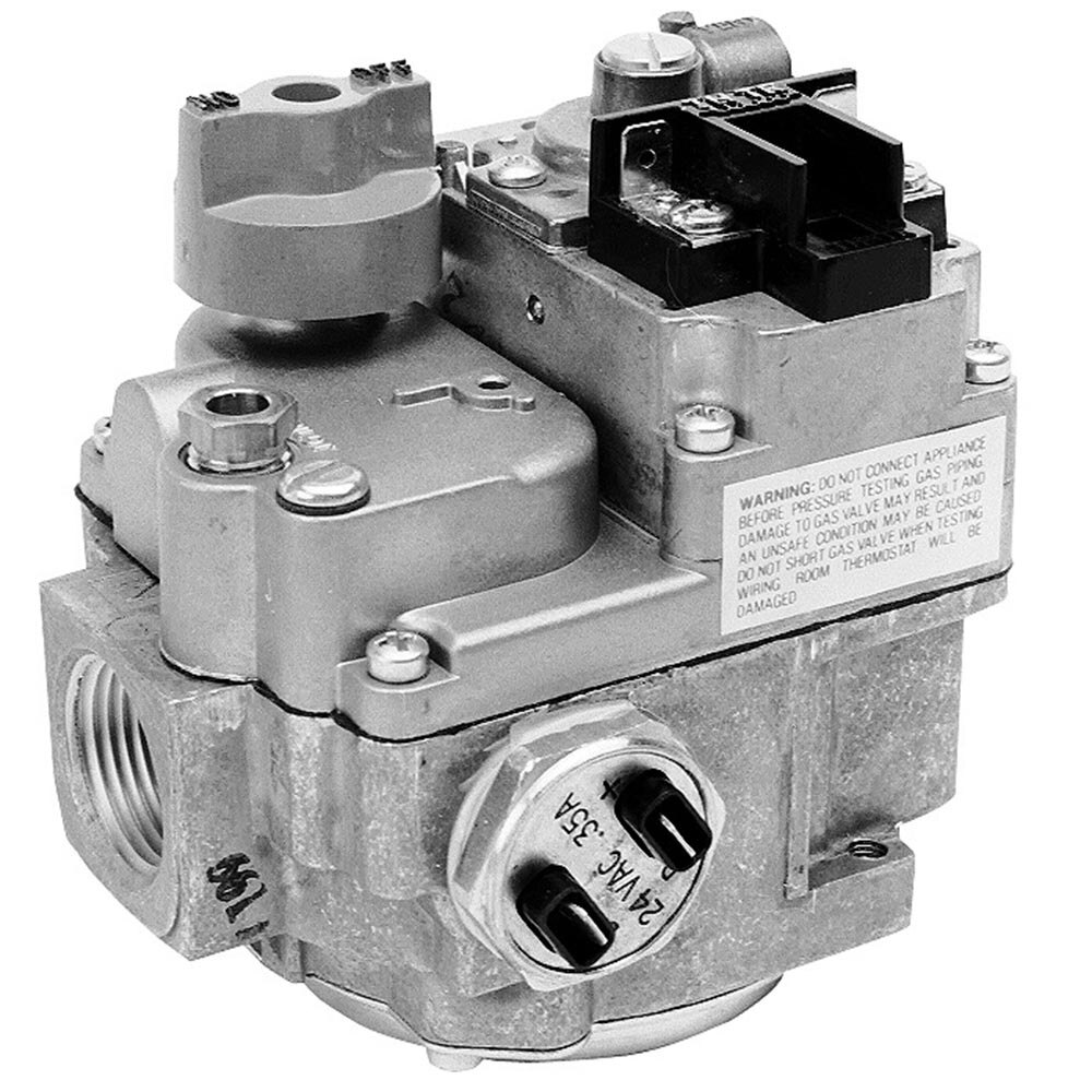AllPoints 541034 Type BDER-S7A Gas Safety Valve; Natural Gas; 3/4" Gas In / Out; 1/4" Pilot Out; 24VAC or 12VDC Actuator