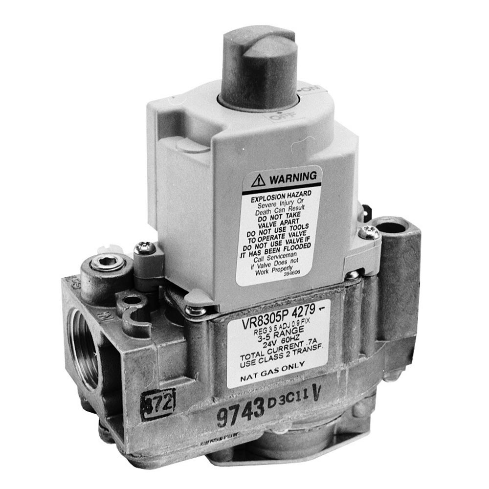 AllPoints 541062 Type VR8305P Gas Safety Valve; Natural Gas; 3/4" Gas In / Out; 1/4" Pilot Out