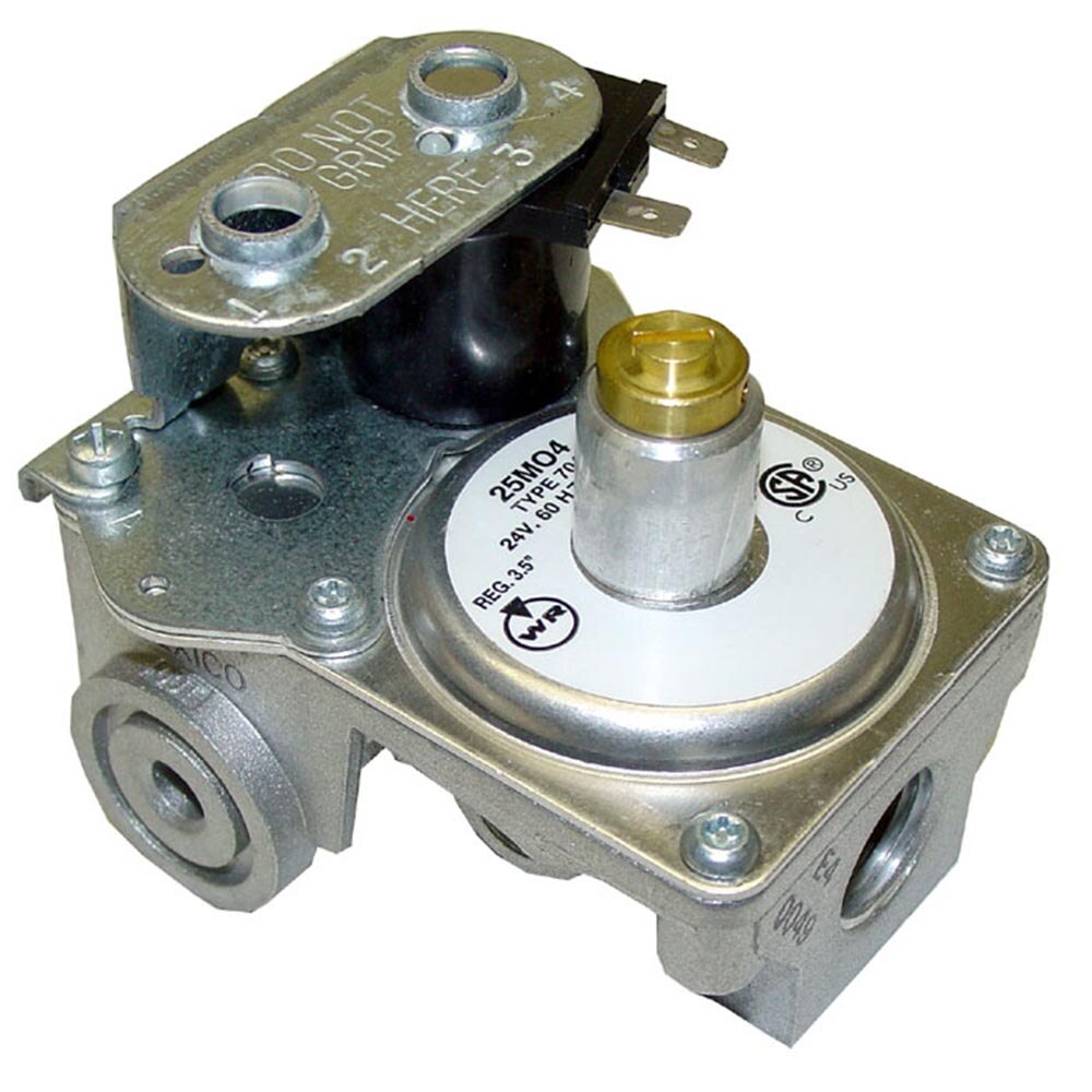 AllPoints 541103 3/8" FPT x 3/8" FPT Natural Gas Solenoid Valve - 24V