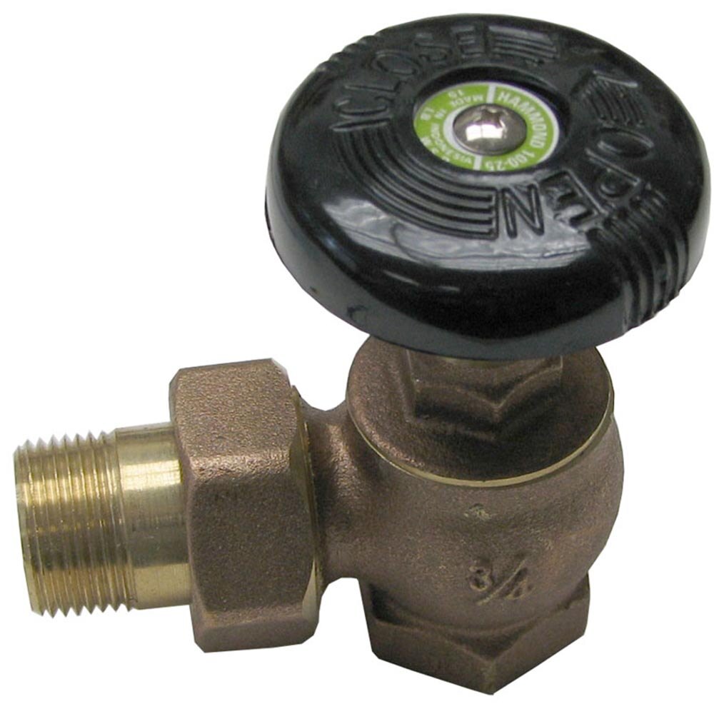 AllPoints 561009 3/4" x 1" 90-Degree Steam Supply Valve