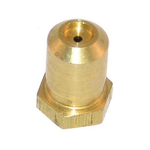 AllPoints 261112 Brass Hood Orifice; #52; Liquid Propane; 3/8"-27 Thread; 1/2