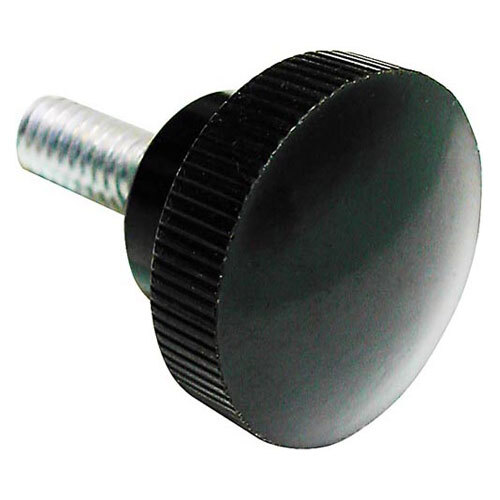 AllPoints 221590 Black Meat Slicer Knob w/ Stud