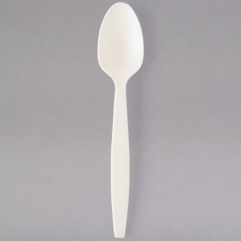6 3/4" Cornstarch Teaspoon, Heavy Weight - 1,000/Case