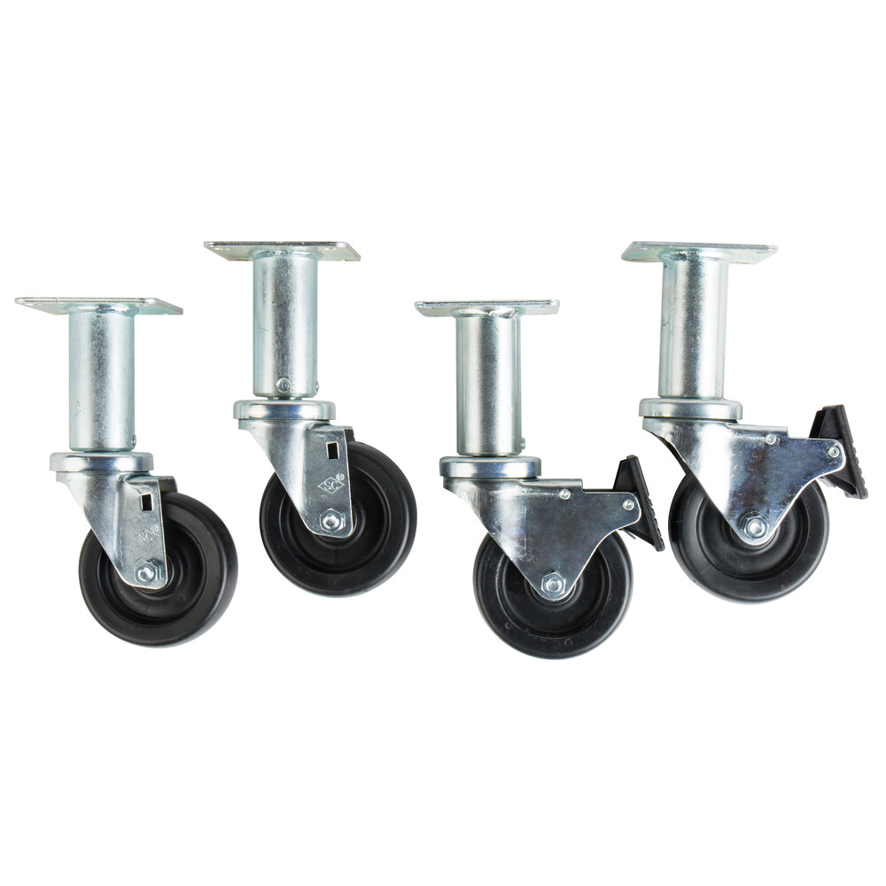 Pitco® B3901504 4" Swivel Casters - 4/Set