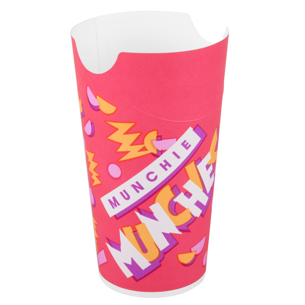 Solo GF35-00645 Eco-Forward Munchie Cup 3.5 oz. Grease-Resistant Paper Container - 1,000/Case