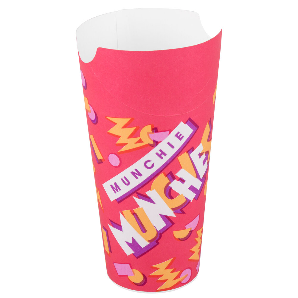 Solo GF45-00645 Eco-Forward Munchie Cup 4.5 oz. Grease-Resistant Paper Container - 1,000/Case