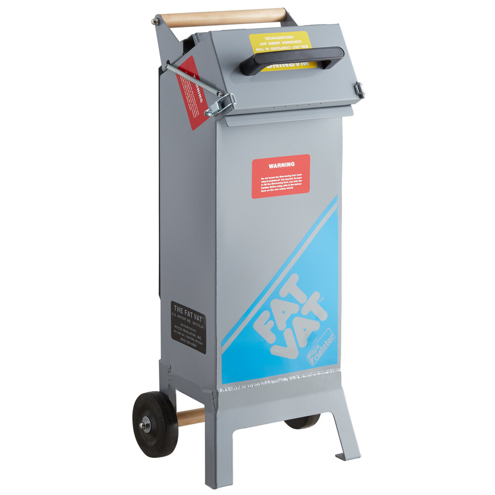 Pitco® D9109105 FAT VAT 40 lb. Waste Oil Transport Container