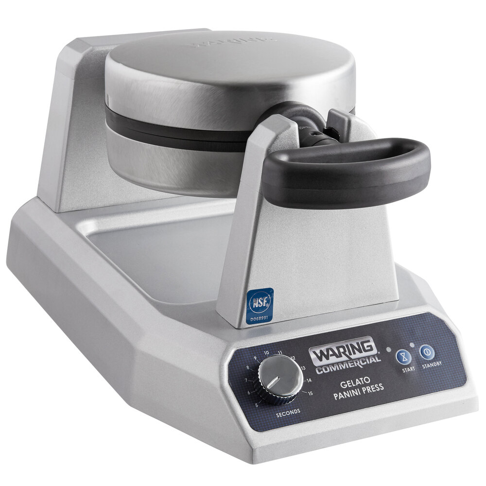 Waring WICSP180 Gelato / Ice Cream Panini Press - 120V, 1200W