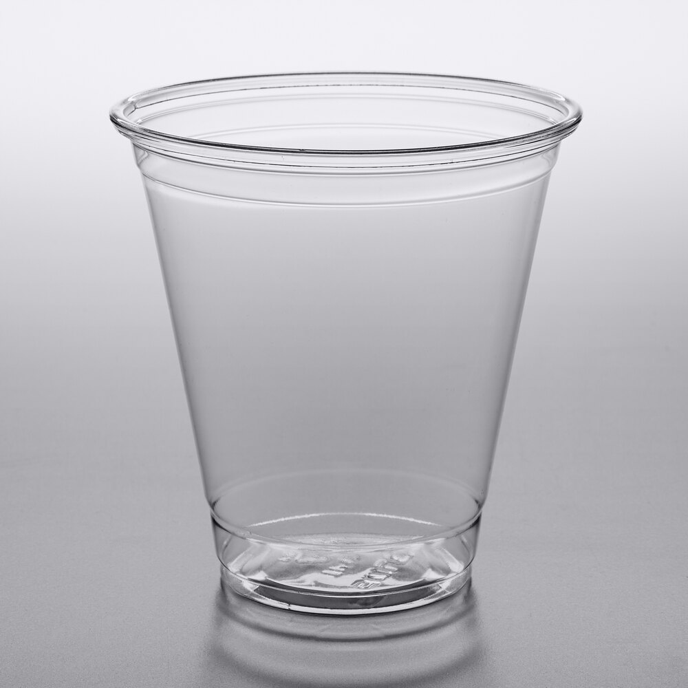 Solo Ultra Clear™ TP12S 12 oz. Clear PET Plastic Squat Cold Cup - 1,000/Case