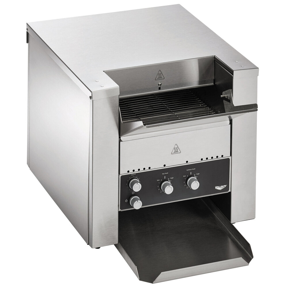 Vollrath CVT4-120300 JT2HC Convertible Conveyor Toaster with 1 1/2"-3" Opening - 120V, 1700W