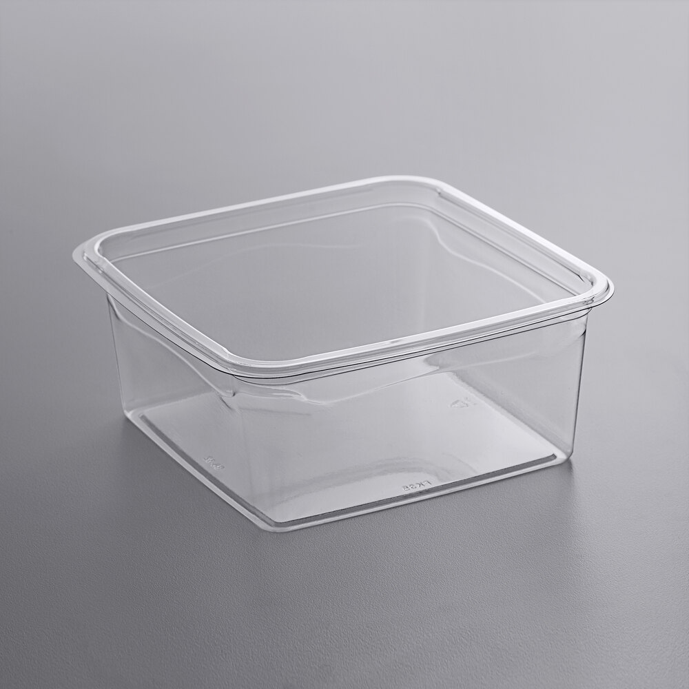 Fabri-Kal S6-32 Alur On-The-Go Clear PET Container - 300/Case
