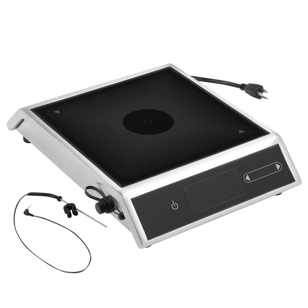 Vollrath MPI4-1440S Medium-Power 4-Series Induction Range with Temperature Control Probe - 120V, 1440W