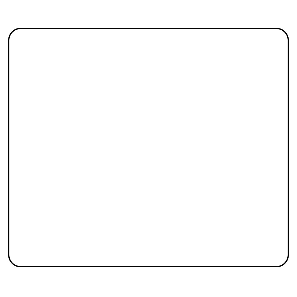 DayMark IT115734B DuraMark™ 1" x 1" Blank Permanent Direct Thermal Label Roll - 24/Case