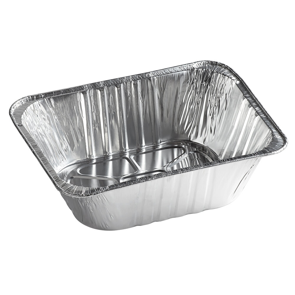 Choice Half Size Heavy-Duty Foil Steam Table Pan Extra-Deep 4 3/16" Depth - 20/Pack