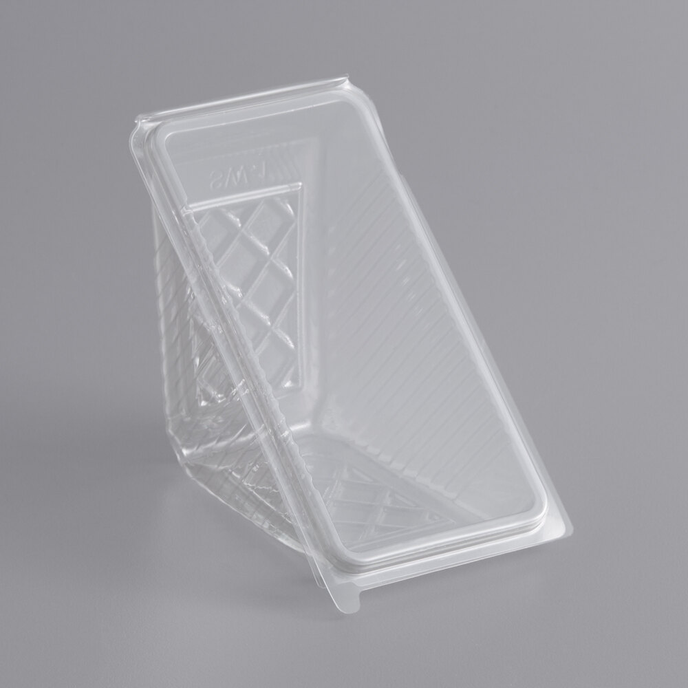 Choice PET Sandwich Wedge Container - 200/Case